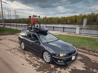 1998 Mitsubishi Legnum, фиолетовый, 300000 рублей, вид 1