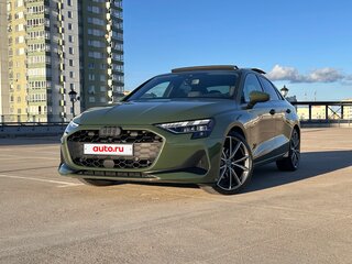 2025 Audi A3 40 TFSI IV (8Y) Рестайлинг, зелёный, 4300000 рублей, вид 2