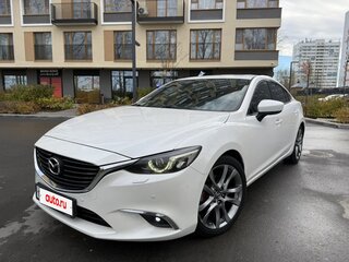 2018 Mazda 6 III (GJ) Рестайлинг, белый, 2300000 рублей, вид 1