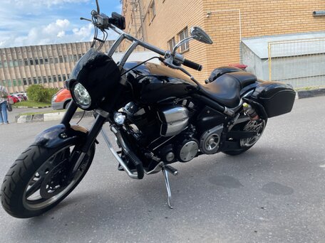 2001 Yamaha XV 1700 Warrior, чёрный, 549000 рублей, вид 5