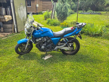 1994 Honda CB 400 Super Four, синий, 250000 рублей, вид 3