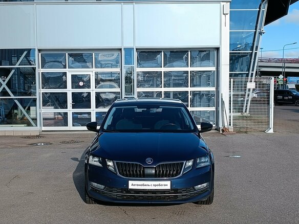 2017 Skoda Octavia III (A7) Рестайлинг, синий, 1965000 рублей - вид 1