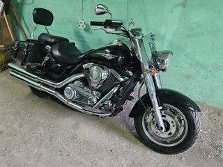 2010 Kawasaki VN1700 Vulcan, чёрный, 650000 рублей, вид 1
