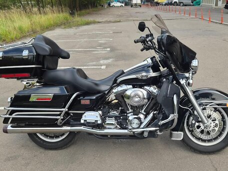 2003 Harley-Davidson Electra Glide, чёрный, 700000 рублей, вид 3