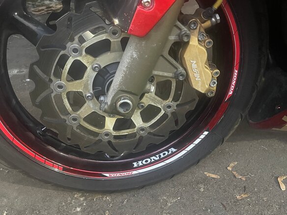 2002 Honda CBR 600F, красный, 400000 рублей - вид 13