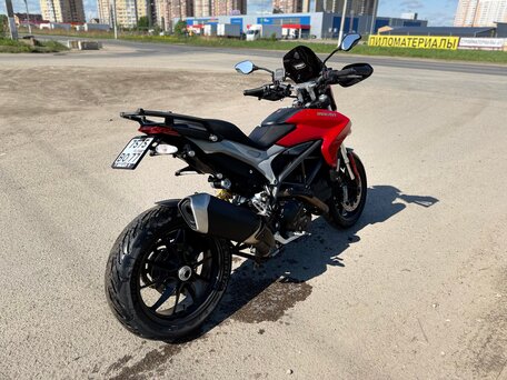 2013 Ducati Hyperstrada, красный, 650000 рублей, вид 4