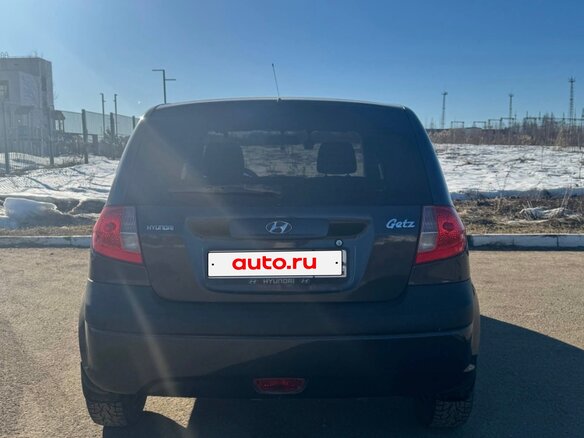2008 Hyundai Getz I Рестайлинг, серый, 450000 рублей - вид 2