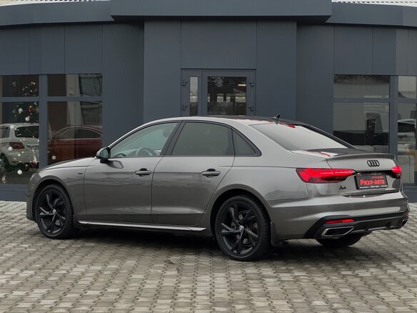 2021 Audi A4 40 TFSI V (B9) Рестайлинг, серый - вид 5