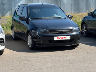 2012 Lada (ВАЗ) Kalina I, чёрный, 190000 рублей, вид 3