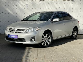 2012 Toyota Corolla X (E140, E150) Рестайлинг, серебристый, 1065000 рублей, вид 1
