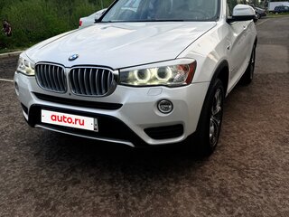 2017 BMW X3 28i xDrive II (F25) Рестайлинг, белый, 2400000 рублей, вид 1