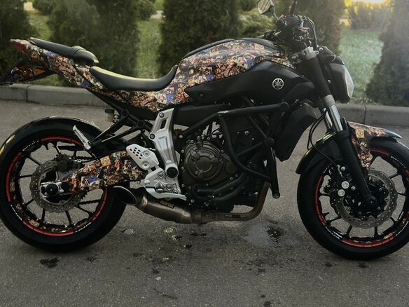 2015 Yamaha MT-07 (FZ-07), серый, 620000 рублей - вид 7
