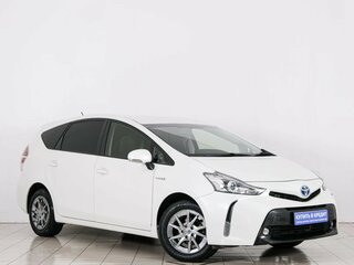 2016 Toyota Prius Alpha I (ZVW40/41) Рестайлинг, белый, 1549000 рублей, вид 1