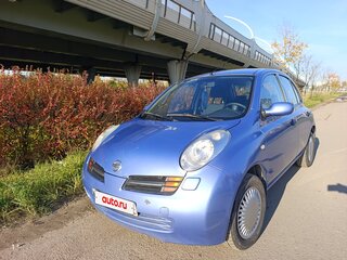 2005 Nissan Micra III (K12), голубой, 420000 рублей, вид 1