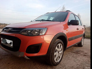 2015 Lada (ВАЗ) Kalina II, оранжевый, 485000 рублей, вид 1