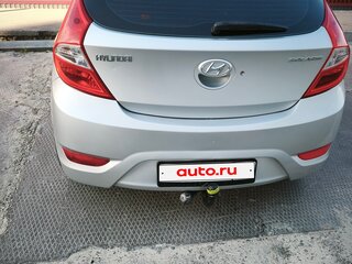 2011 Hyundai Solaris I, серебристый, 550000 рублей, вид 3