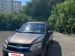 2015 Lada (ВАЗ) Granta I, коричневый, 420000 рублей, вид 2