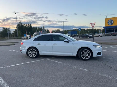 2016 Audi A4 V (B9), белый, 1699999 рублей, вид 3