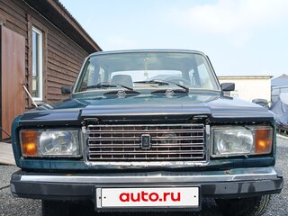 2007 Lada (ВАЗ) 2107, зелёный, 165000 рублей, вид 2