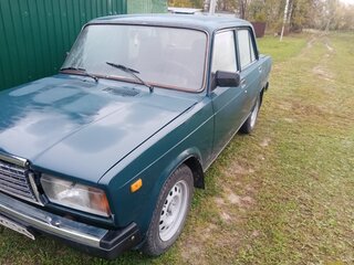 2007 Lada (ВАЗ) 2107, зелёный, 110000 рублей, вид 1