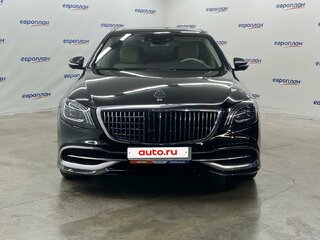 2019 Mercedes-Benz Maybach S-Класс 560 I (X222) Рестайлинг, чёрный, 7600000 рублей, вид 5