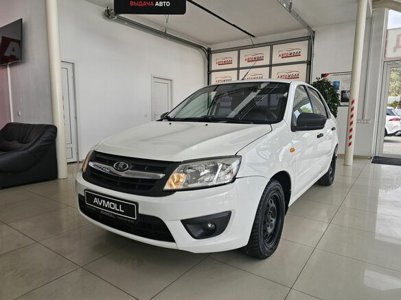 2016 Lada (ВАЗ) Granta I, белый, 649000 рублей - вид 1