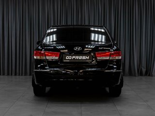 2008 Hyundai Sonata V (NF) Рестайлинг, чёрный, 899000 рублей, вид 4
