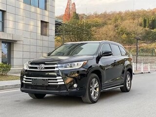 2021 Toyota Highlander III (XU50) Рестайлинг, чёрный, 4700000 рублей, вид 2