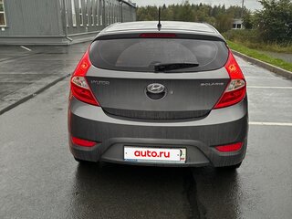 2012 Hyundai Solaris I, чёрный, 625000 рублей, вид 3