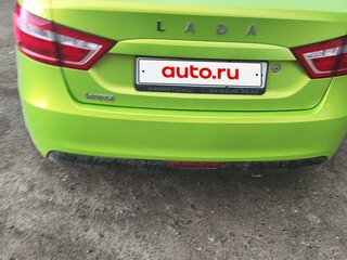 2015 Lada (ВАЗ) Vesta I, жёлтый, 650000 рублей, вид 4
