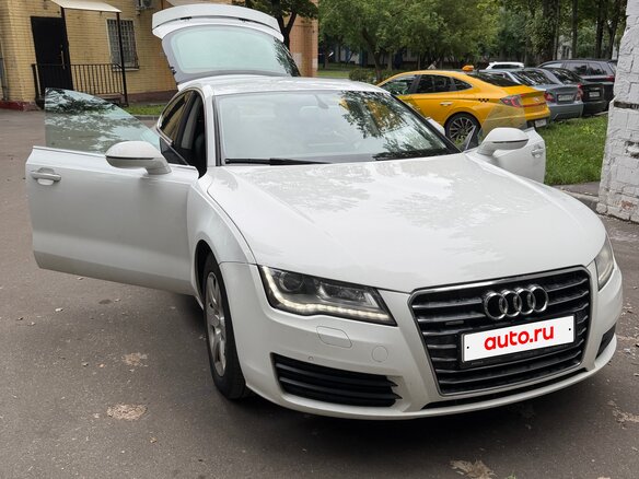 2011 Audi A7 I (4G), белый - вид 1