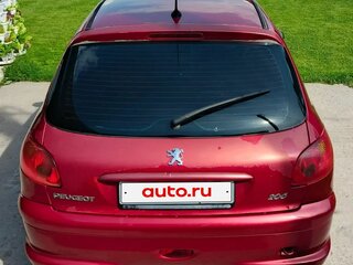 2007 Peugeot 206, красный, 280000 рублей, вид 2