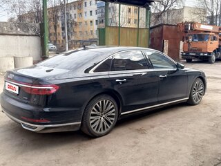 2021 Audi A8 Long 55 TFSI IV (D5), чёрный, 7800000 рублей, вид 3