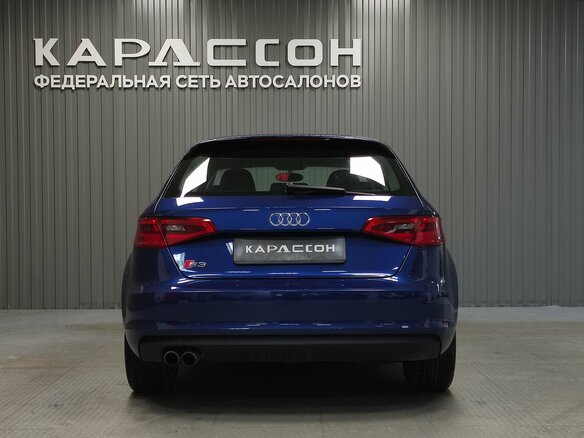 2014 Audi A3 III (8V), синий - вид 3
