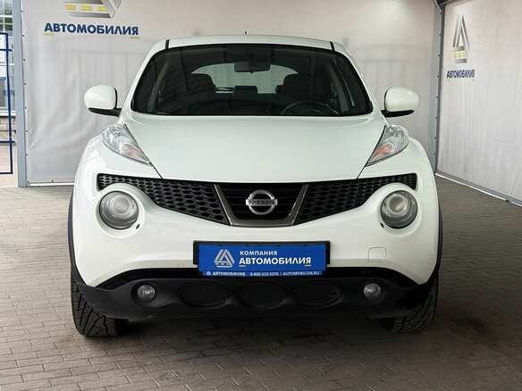 2012 Nissan Juke I, белый - вид 4