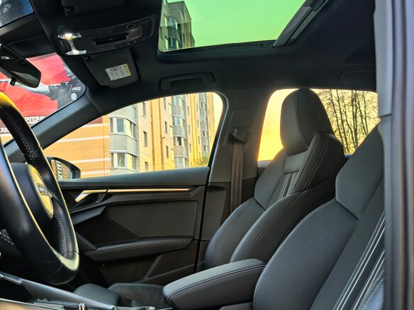 2022 Audi A3 Sportback 35 TFSI IV (8Y), синий, 2650000 рублей - вид 12