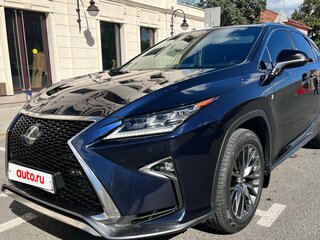 2016 Lexus RX 200t IV, синий, 3950000 рублей, вид 3