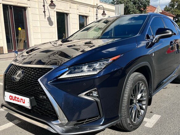 2016 Lexus RX 200t IV, синий, 3850000 рублей - вид 2