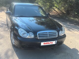 2006 Hyundai Sonata ТагАЗ IV (EF) Рестайлинг, чёрный, 395000 рублей, вид 1