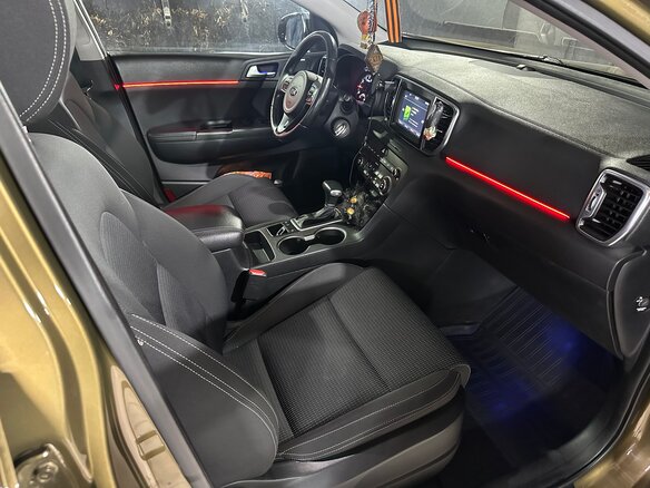 2016 Kia Sportage IV, зелёный, 1670000 рублей - вид 4