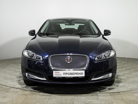 2015 Jaguar XF I Рестайлинг, синий, 1820900 рублей, вид 2