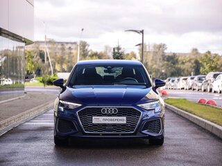 2021 Audi A3 35 TFSI IV (8Y), синий, 2799000 рублей, вид 4