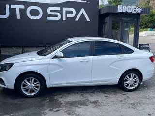 2017 Lada (ВАЗ) Vesta CNG I, белый, 650000 рублей, вид 3
