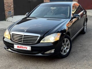 2008 Mercedes-Benz S-Класс 350 V (W221), чёрный, 1190000 рублей, вид 3