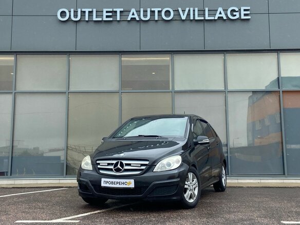2008 Mercedes-Benz B-Класс 170 I (W245) Рестайлинг, чёрный, 512000 рублей