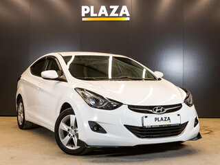 2013 Hyundai Elantra V (MD), белый, 1100000 рублей, вид 2