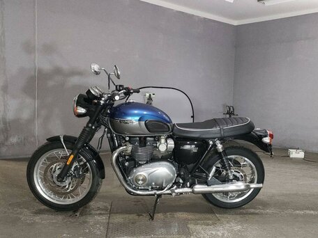 2022 Triumph Bonneville T120, серебристый, 1290000 рублей, вид 2
