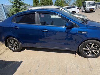 2016 Kia Rio III Рестайлинг, синий, 1100000 рублей, вид 2