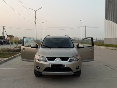 2008 Mitsubishi Outlander II, бежевый, 835000 рублей, вид 1