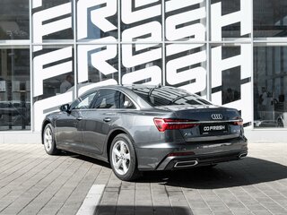 2019 Audi A6 45 TFSI V (C8), серый, 3675000 рублей, вид 2